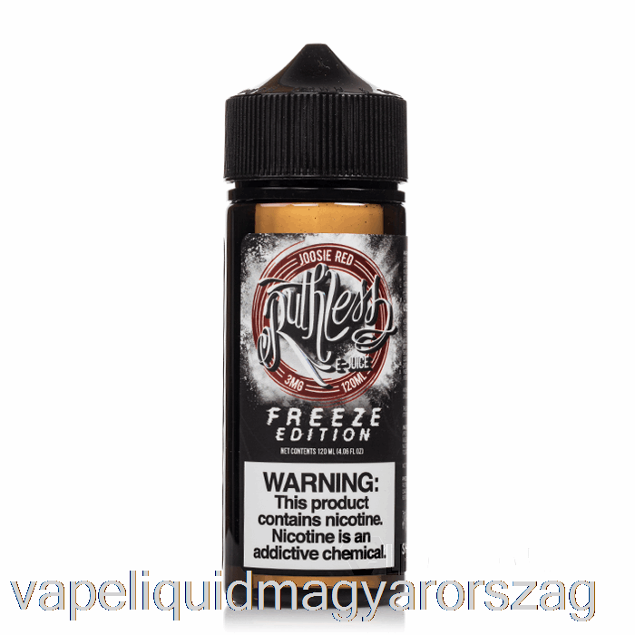Joosie Red - Freeze Edition - Könyörtelen Gőz - 120ml 3mg Vape Folyadék